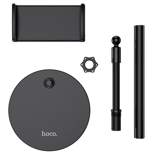 Hoco PH30 Tisch- Handy- und Tablet-Halterung Ständer, Metall, schwarz