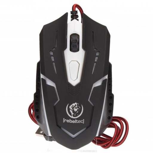 Rebeltec COBRA gaming Maus, optisch, 2400 dpi, 1,5M Kabellänge
