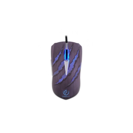Rebeltec MAGNUM gaming Maus, optisch, 2400 dpi, 1,5M Kabellänge, 7 mit Knopf