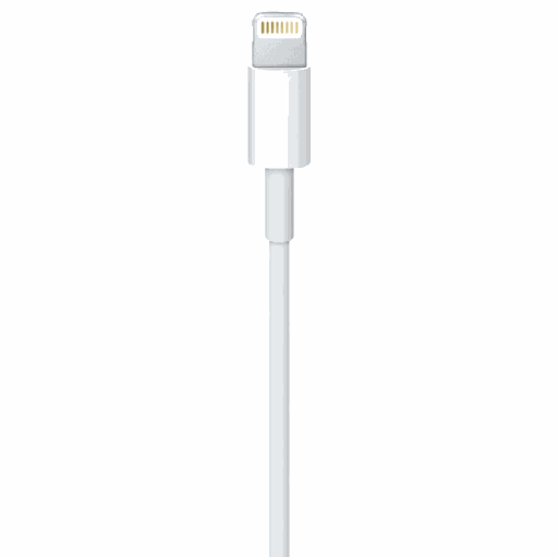 Apple USB-A - Lightning Daten- und Ladekabel (Weiß) - 1m (MXLY2)