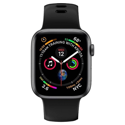 Apple Watch 6 40mm Spigen Air fit Riemen, schwarz