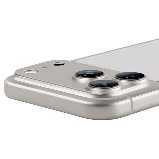 Apple iPhone 18 Pro Max HÜLLE:ME Camera Lens Glass kamera sziget Schutzglas (Silber)