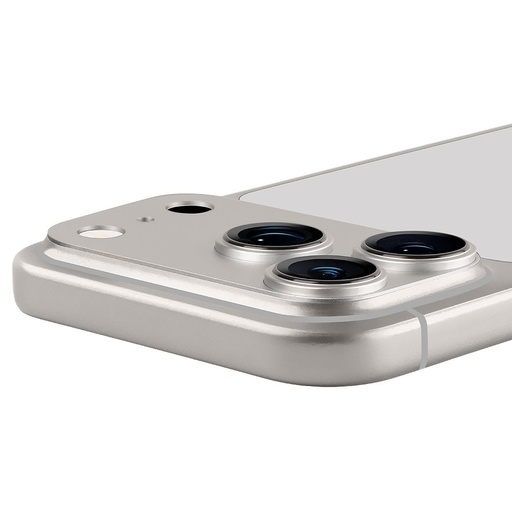 Apple iPhone 18 Pro HÜLLE:ME Camera Lens Glass kamera sziget Schutzglas (Silber)