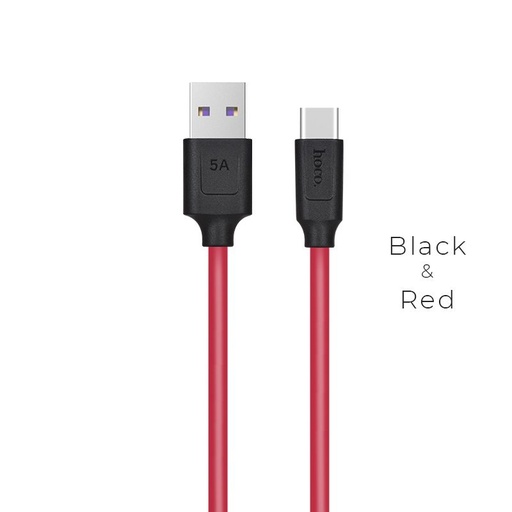 Hoco X11 type-C Kabel (Schnellladegerät), 5A, 1,2m, schwarz