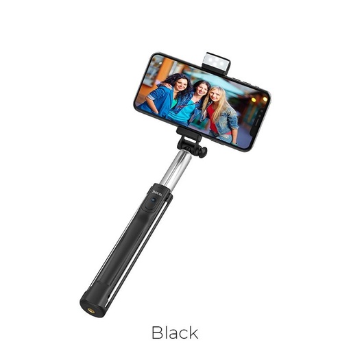 Hoco K10A kabellos tripod selife bot, Schwarz