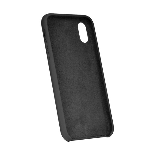 Apple iPhone XR silicone Backcover (Schwarz)