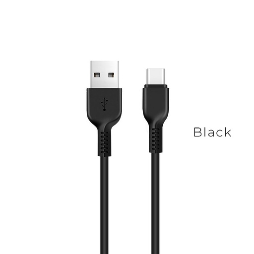 Hoco X13 type-C Kabel, 2A, 1m, schwarz