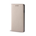 Huawei P9 Lite 2017 smart magnet mágneses notesz tok, arany