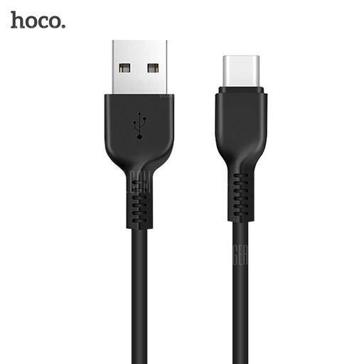 Hoco X20 microUSB Kabel, 2A, 3m, schwarz
