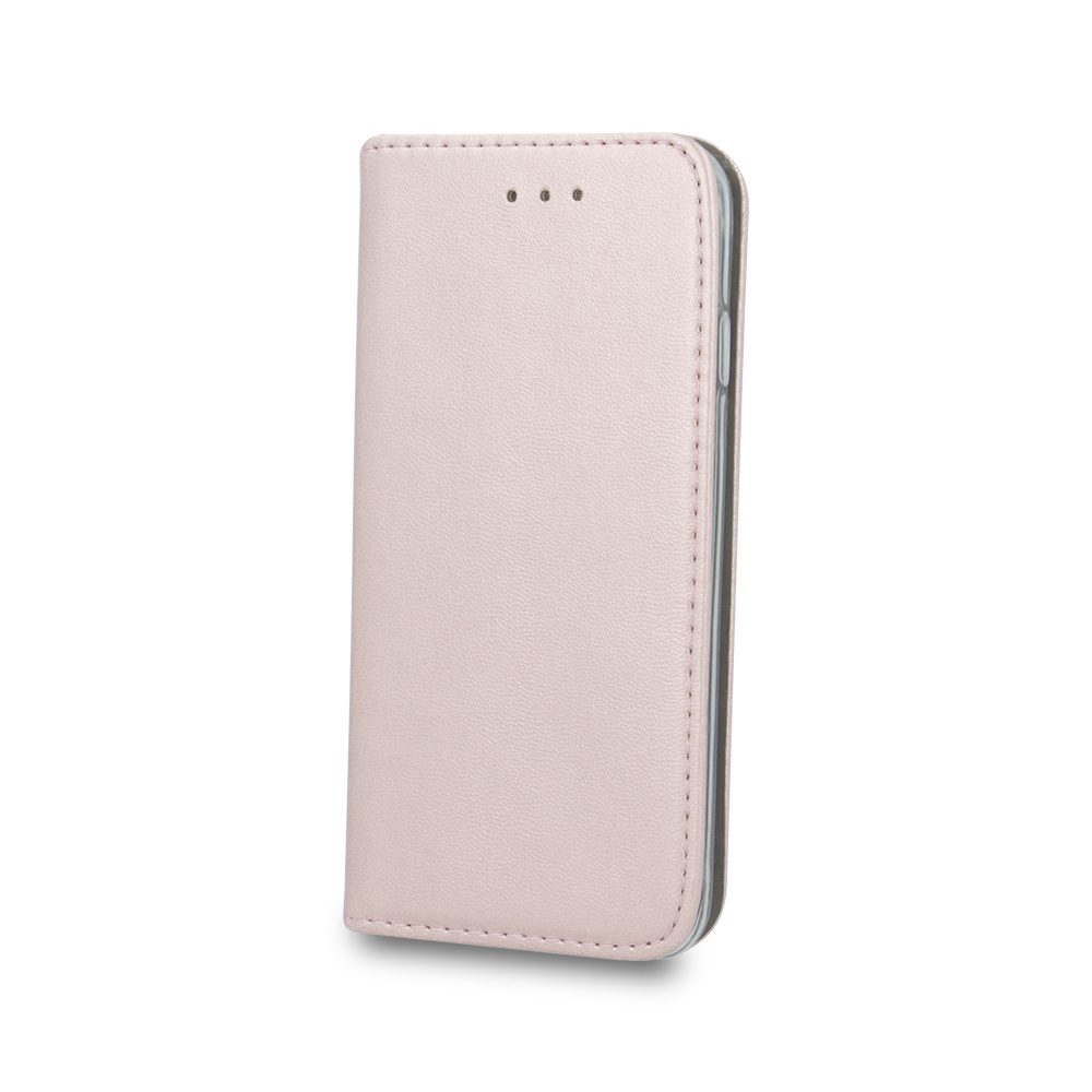 Huawei Y7 2019 smart magnetic mágneses notesz tok, rozéarany