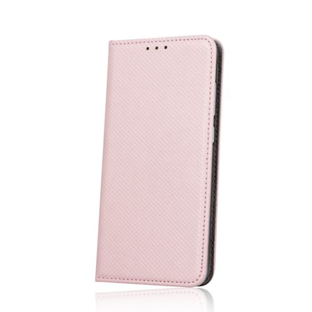 Huawei P9 Lite 2017 smart magnet mágneses notesz tok, rozéarany