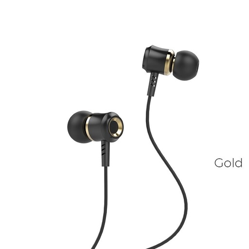 Hoco M46 headset (jack 3,5mm) mit Mikrofon, gold