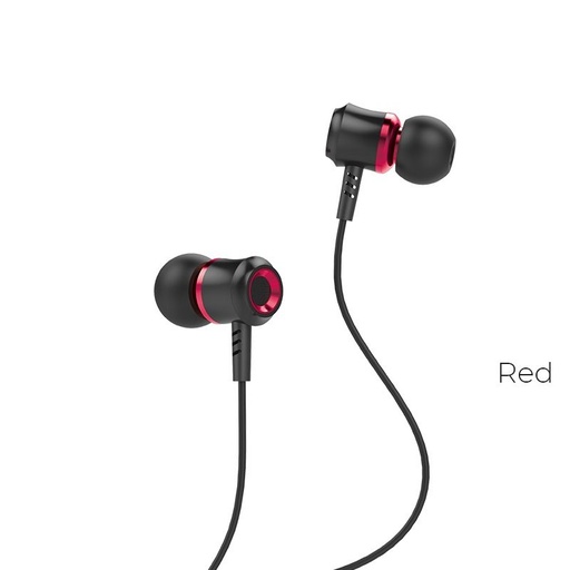 Hoco M46 headset (jack 3,5mm) mit Mikrofon, rot