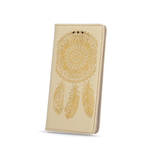 Apple iPhone 6/ 6S smart stamp Dreamcatcher magnetisch Klapphülle, gold