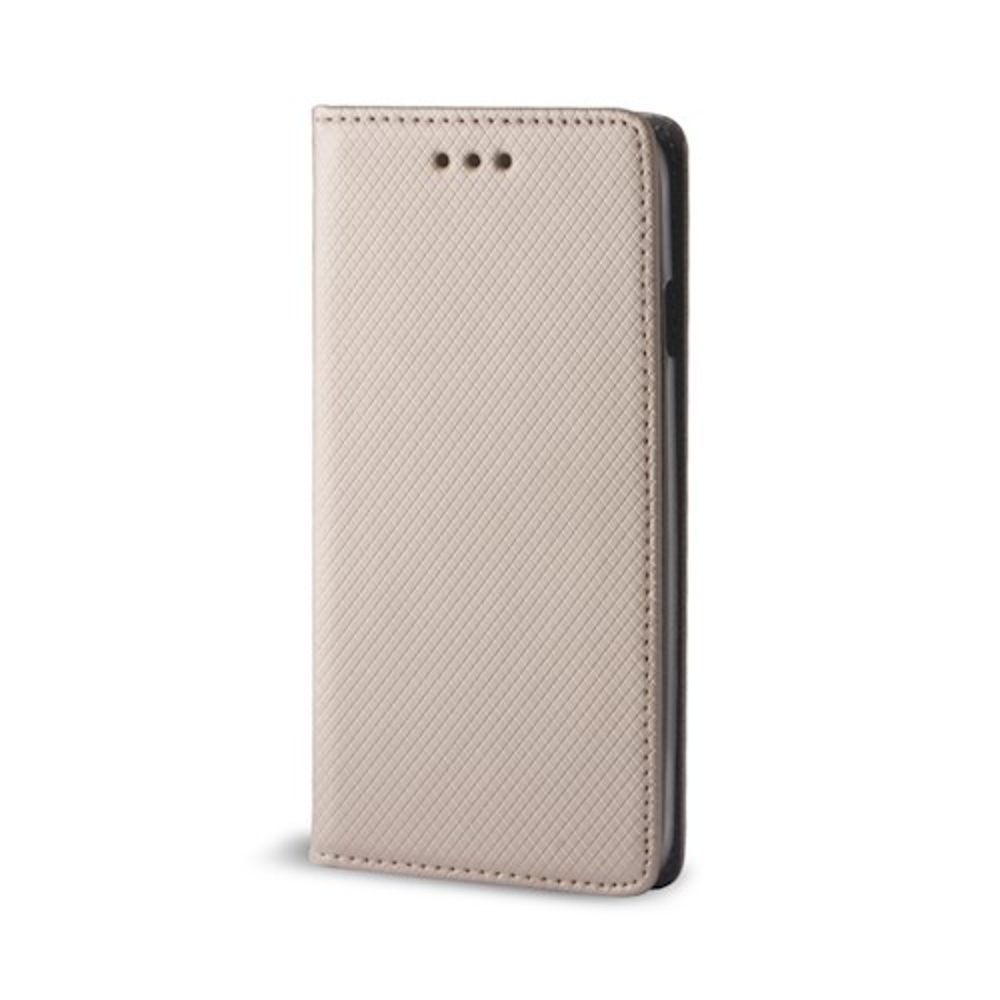 Samsung Galaxy A40 smart magnet mágneses notesz tok (Arany)