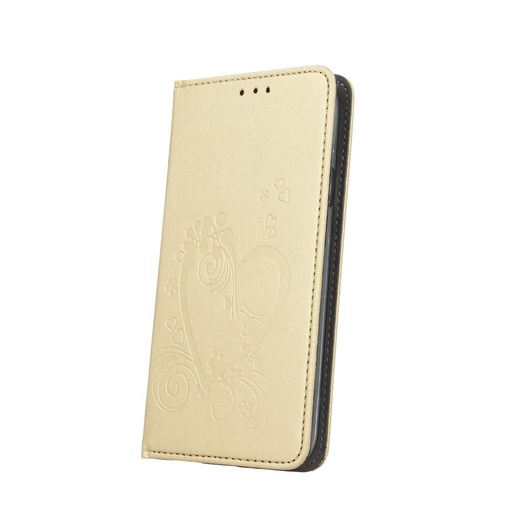Huawei P10 Lite smart stamp magnetisch Klapphülle , gold