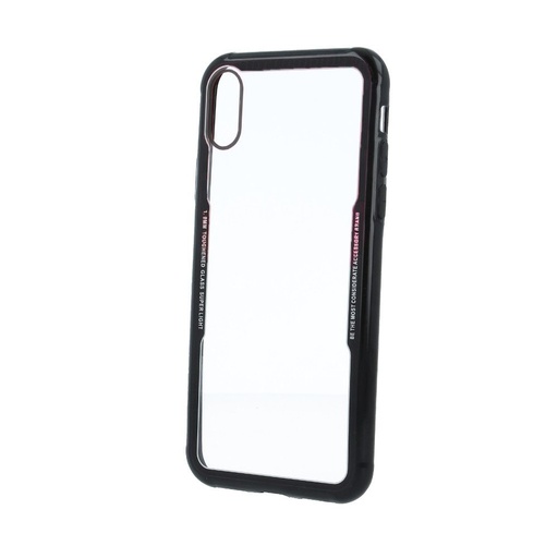 Apple iPhone X / iPhone XS acrylic Backcover (Schwarz )