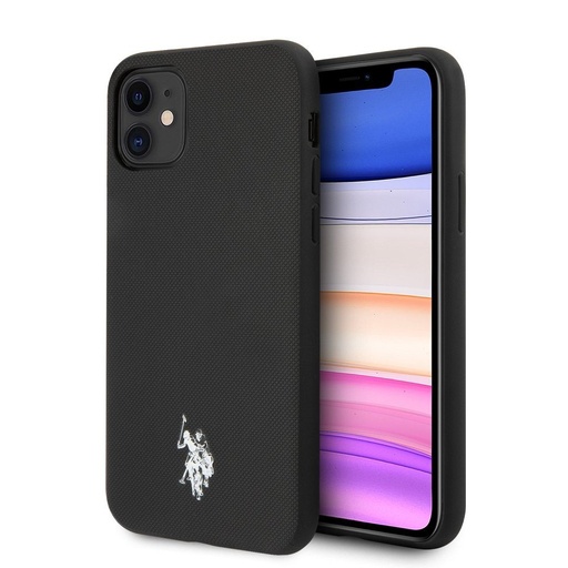 Apple iPhone 11 U.S. POLO Premium Backcover (Schwarz) - USHCN61PUBK