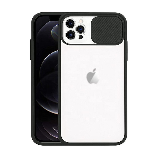 Xiaomi Redmi Note 9 Kameraschutz Silikon bumper Backcover (Schwarz)