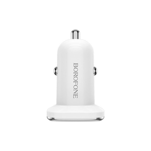 Borofone BZ12 Auto- Ladegerät (2xUSB port), 5V 2,4A, weiß