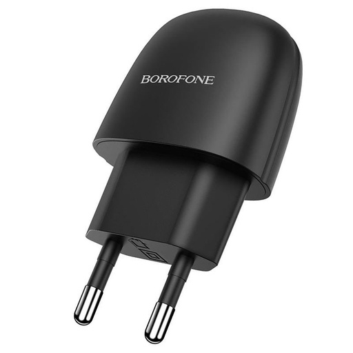 Borofone BA49A Netz- Ladegerät, 5V 2,1A, schwarz