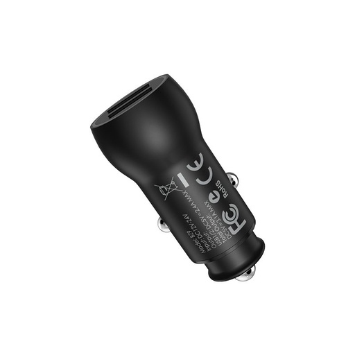 Borofone BZ9 Auto- Ladegerät (2xUSB port), 5V 3,1A, schwarz
