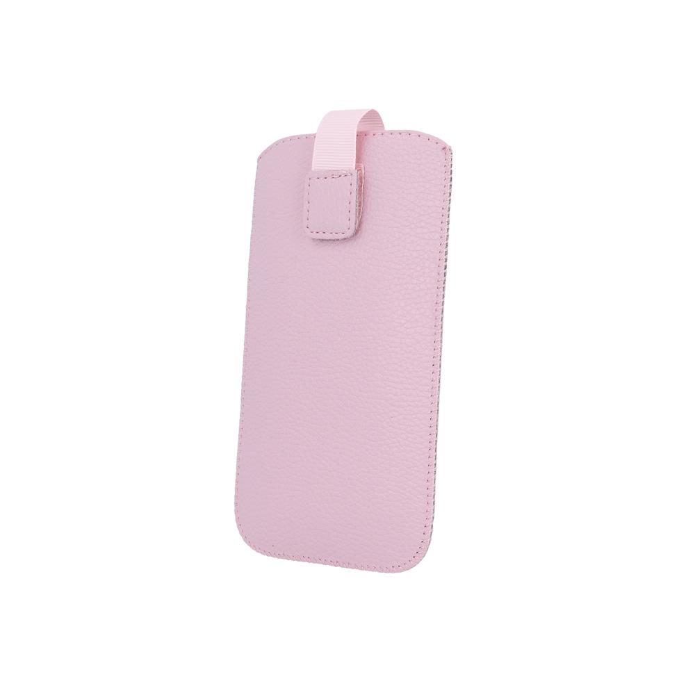 Univerzális méret 6.0"-ig Slim Up Mono bújtatós tok (Pink)