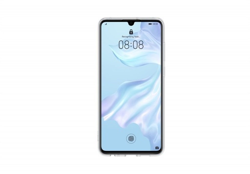 Huawei P30 protective silicone Original- Backcover (Transparent)