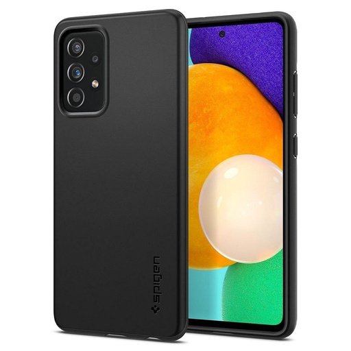 Samsung Galaxy A52 / A52 5G / A52s 5G Spigen thin fit Premium Backcover (Schwarz)