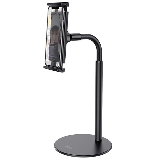 Hoco PH30 Tisch- Handy- und Tablet-Halterung Ständer, Metall, schwarz