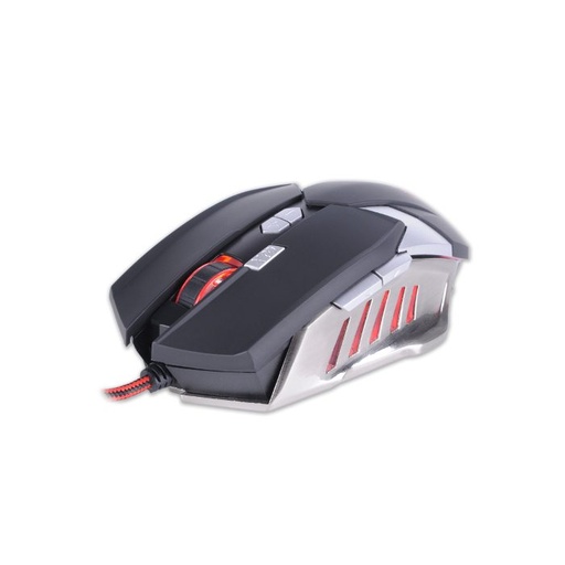 Rebeltec DESTROYER gaming Maus, optisch, 4000 dpi, 1.8M Kabellänge, 8 mit Knopf