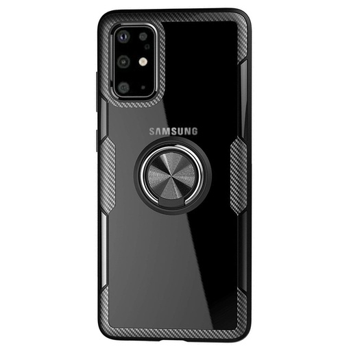Apple iPhone 11 (6,1") carbon ring Backcover, schwarz