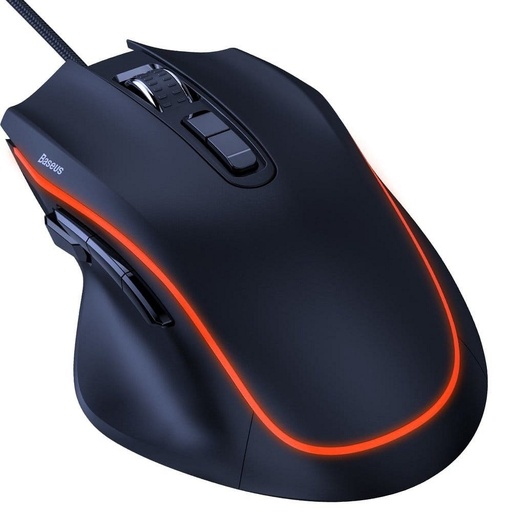 Baseus GAMO GMGM01 gaming Maus, optisch, 6400 dpi, 9db programmierbar gomb