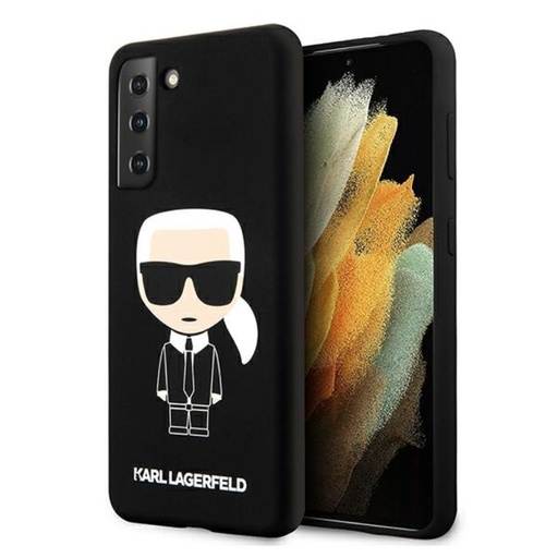 Samsung Galaxy S21 5G Karl Lagerfeld iconic Premium Backcover (Schwarz)