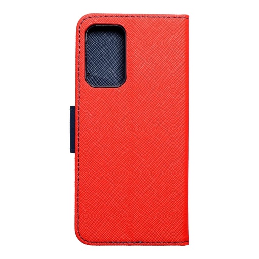 Samsung Galaxy A52 / A52 5G / A52s 5G Fancy book Klapphülle, rot - blau