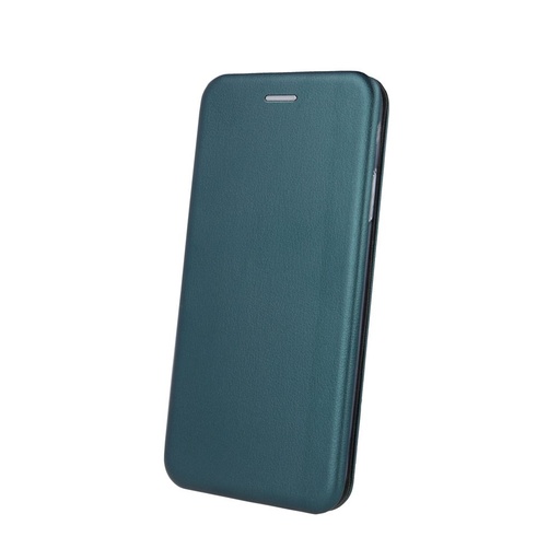 Samsung Galaxy A12 Diva magnetisch Klapphülle (Dunkelgrün)