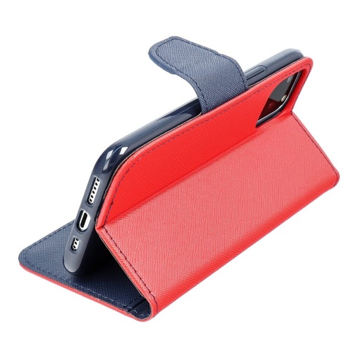 Samsung Galaxy A52 / A52 5G / A52s 5G Fancy book Klapphülle, rot - blau