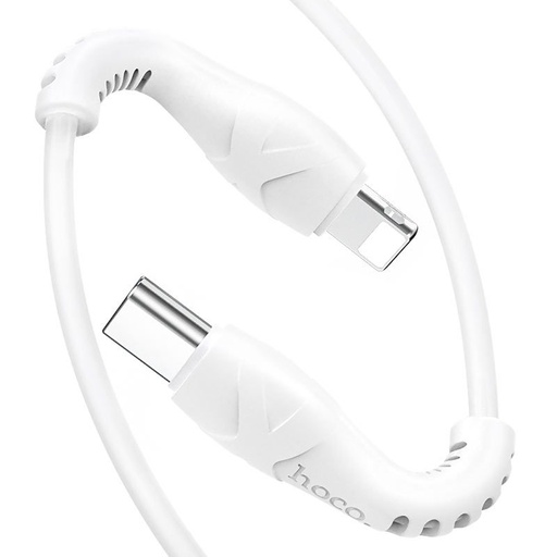 Hoco X55 lightning Kabel (PD Schnellladegerät), 1M, 3A, 20W, weiß