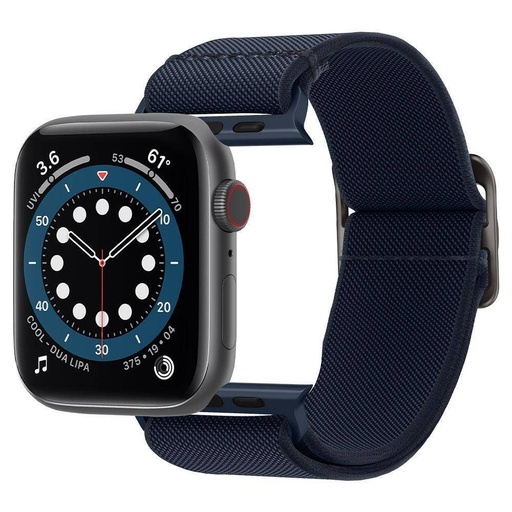 Apple Watch Series 1/2/3/4/5/6(42/44mm) Spigen fit lite Riemen, meerblau