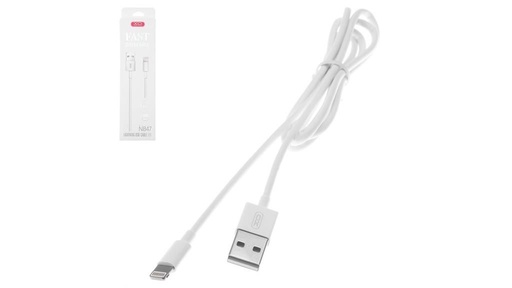 XO NB47 USB-C Datenkabel (Weiß) – 2.4A
