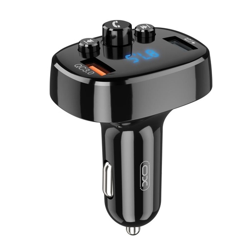 XO BCC03 FM transmitter, dual-port, 18W, schwarz