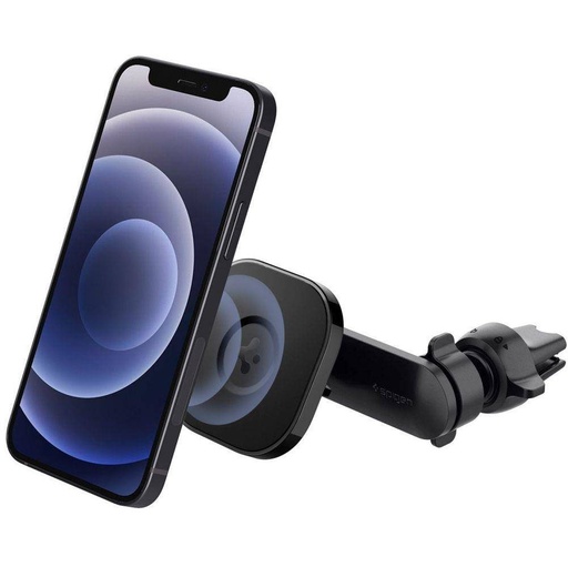 Spigen ITS12 Autohalterung (für Lüftungsgitter), magnetisch Auto- Handyhalterung, MagSafe-kompatibilis (für Lüftungsgitter), schwarz