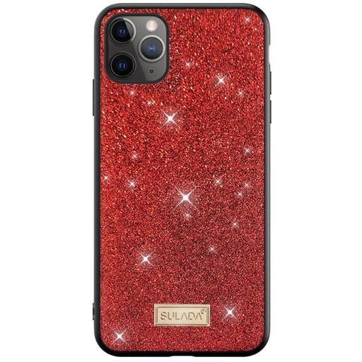 Apple iPhone 13 (6.1") SULADA dazzling glitter Backcover, rot