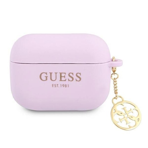 AirPods 3 Guess 4G Charms Hülle (Lila) - GUA3LSC4EU