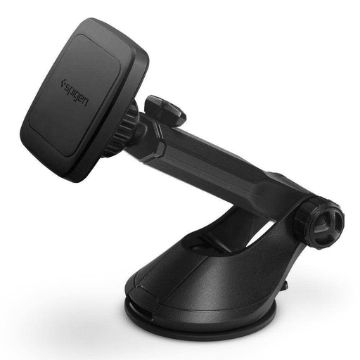 Spigen H35 Autohalterung (mit Saugnapf), magnetisch Auto- Handyhalterung (fürs Armaturenbrett), schwarz