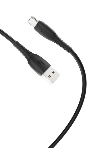 XO NB-P163 USB-C Datenkabel (Schwarz) – 1 m, 2.4A