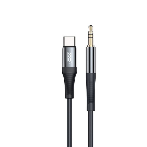 XO NB-R193B USB-C audio adapter (Schwarz) – USB-C–3.5 mm, 1 m