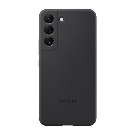 Samsung Galaxy S22 silicone cover Original- Backcover, schwarz - EF-PS901TBE