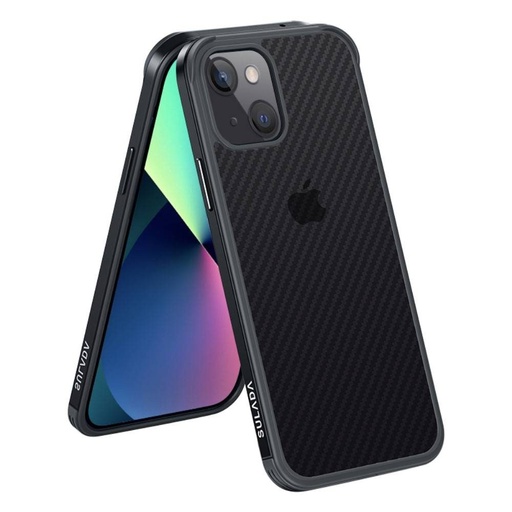 Apple iPhone 13 Mini Sulada carbon fiber Backcover (Schwarz)