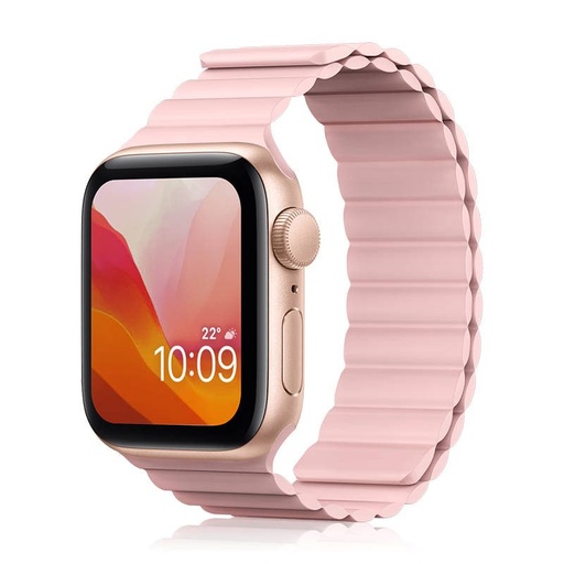 Apple Watch Series 1/2/3/4/5/6(38/40mm) Kingxbar magnetisch Riemen, rosa